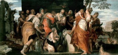 Die Salbung Davids, ca. 1555 von Paolo Veronese